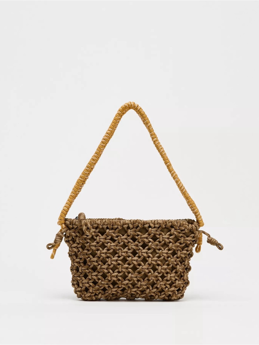 Zara rope shoulder bag